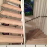 Treppenstufen Eiche Weiß geölt