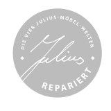 Logo Julius Repariert für Möbelreparatur und Restauration – Tischlerei für Much